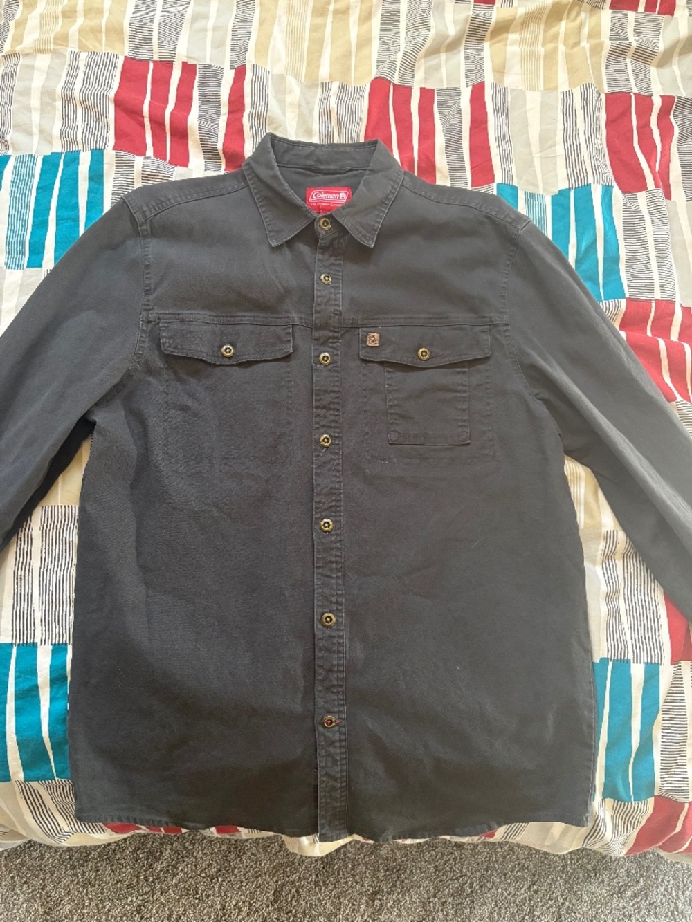 Vintage Coleman Long Sleeve Button Down